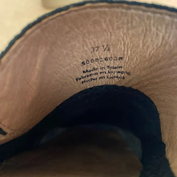 FREE PEOPLE At Ease Loafers Slip On Mule Black 37.5 US Size 7 - Picture 5 of 7